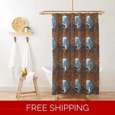 Le Studio Shower Curtain Piano Window Multi Logo Shingles Le Studio Shower Curtain Piano Window Multi Logo Shingles